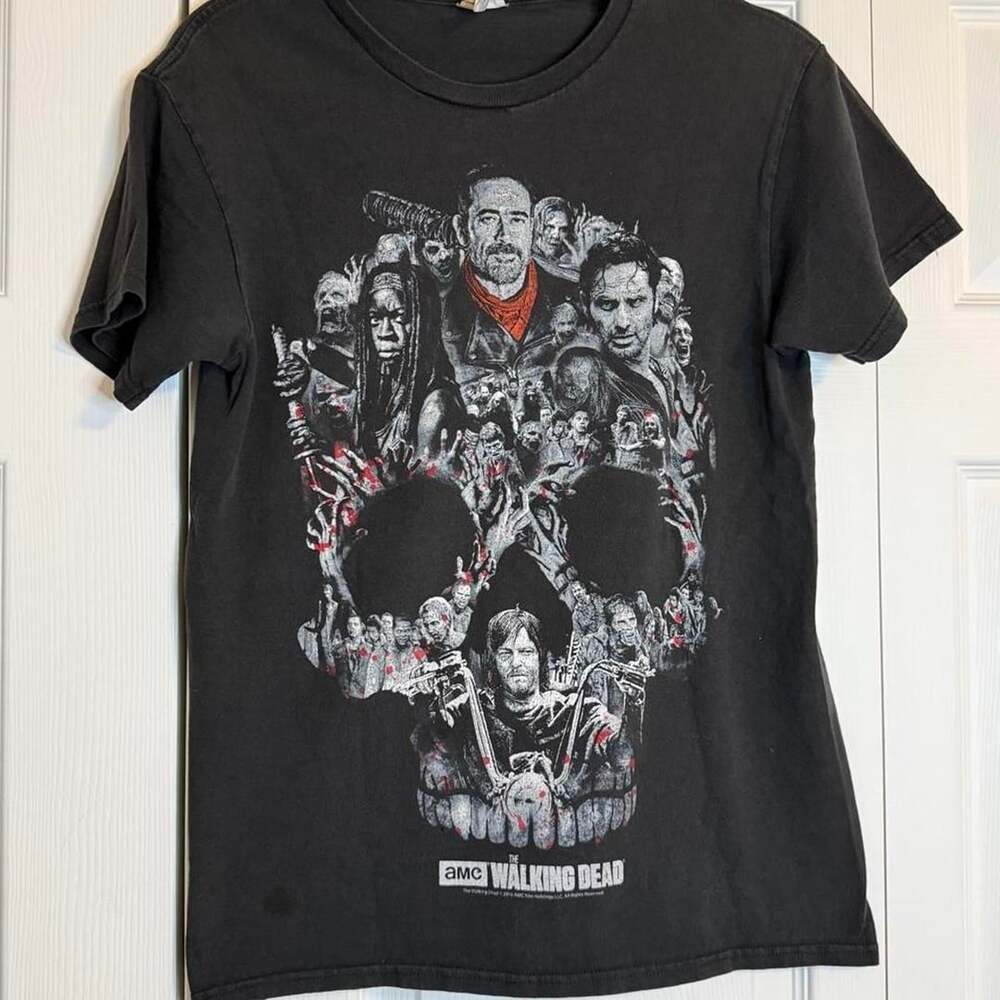 The Walking Dead 2016 Skull Graphic T-Shirt